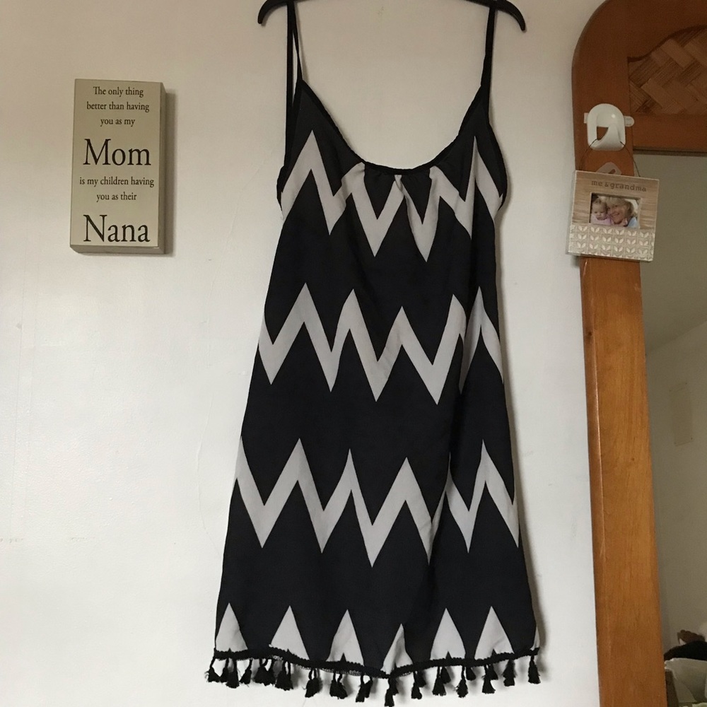 Bikini Cover size Small Black & White